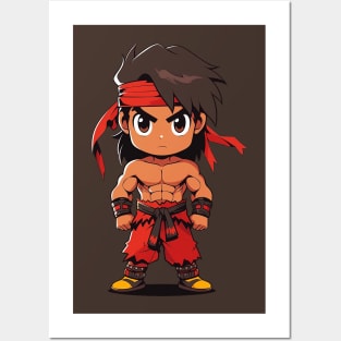 liu kang Posters and Art